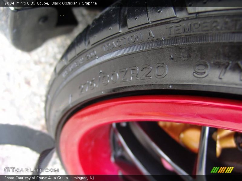 Black Obsidian / Graphite 2004 Infiniti G 35 Coupe