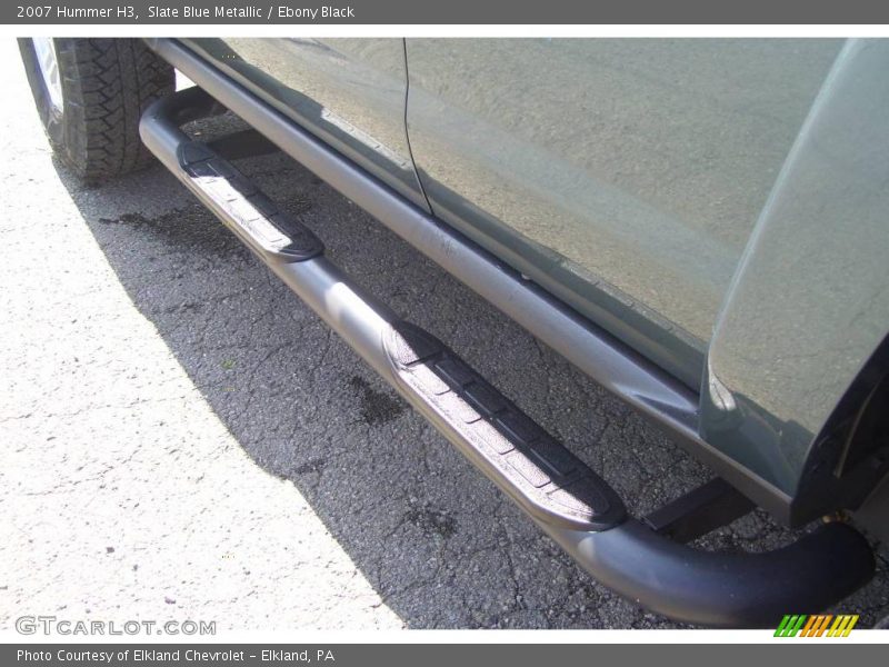 Slate Blue Metallic / Ebony Black 2007 Hummer H3