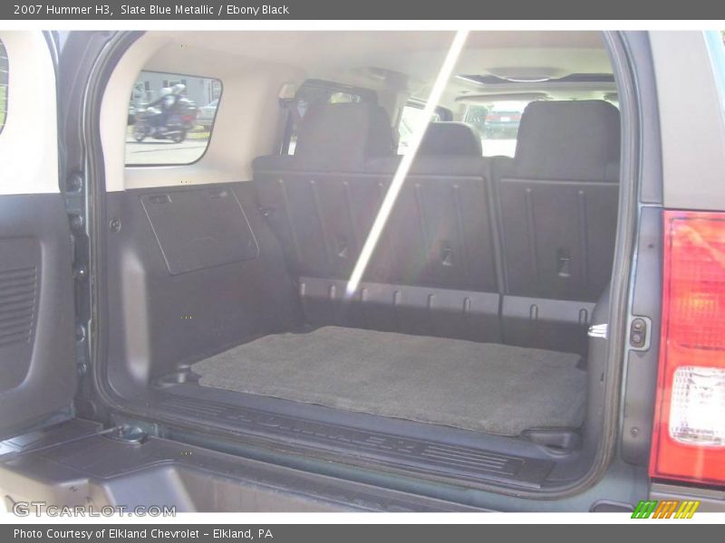 Slate Blue Metallic / Ebony Black 2007 Hummer H3