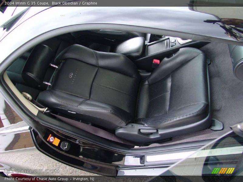 Black Obsidian / Graphite 2004 Infiniti G 35 Coupe