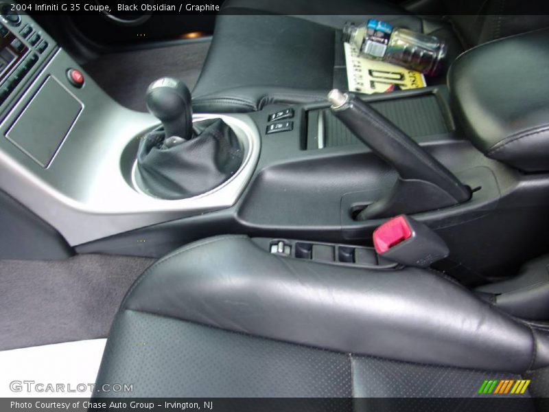 Black Obsidian / Graphite 2004 Infiniti G 35 Coupe