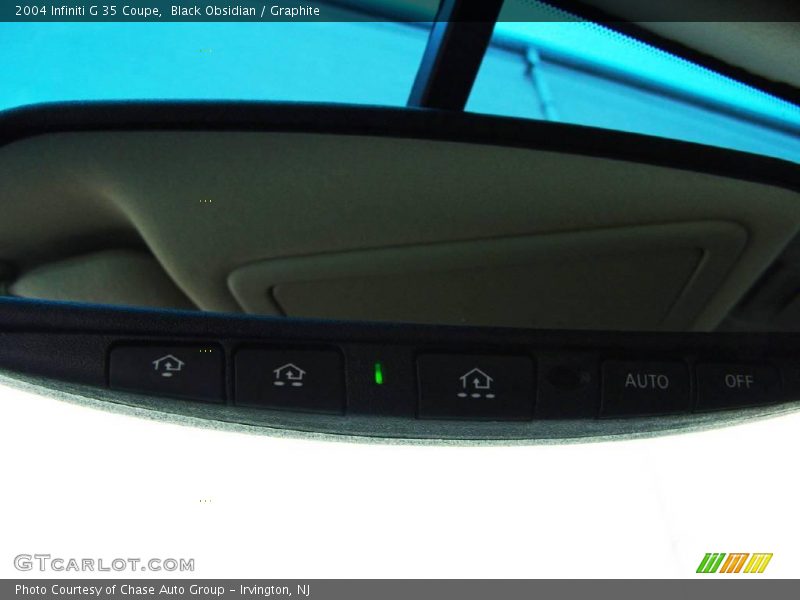 Black Obsidian / Graphite 2004 Infiniti G 35 Coupe
