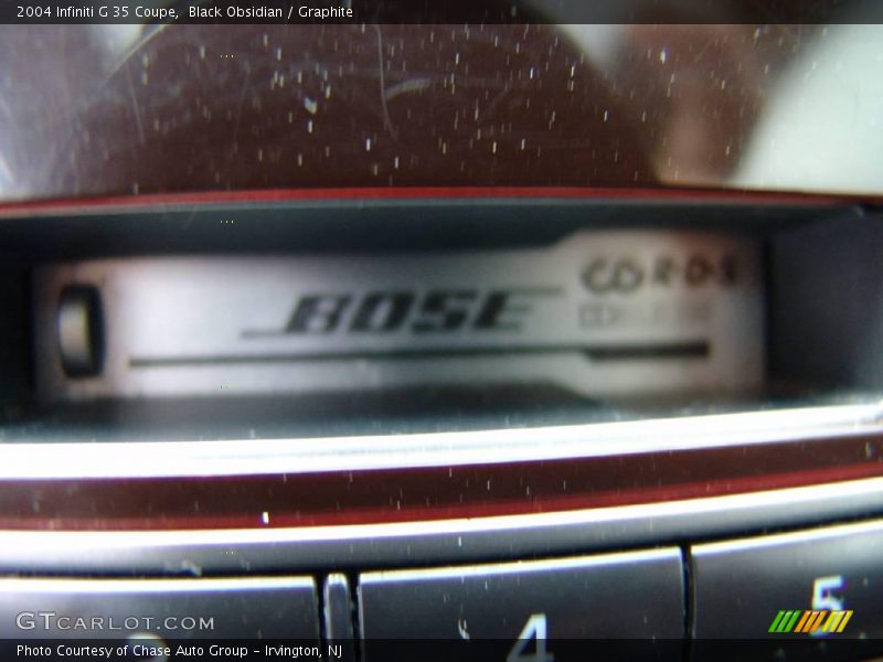 Black Obsidian / Graphite 2004 Infiniti G 35 Coupe