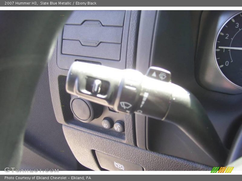 Slate Blue Metallic / Ebony Black 2007 Hummer H3
