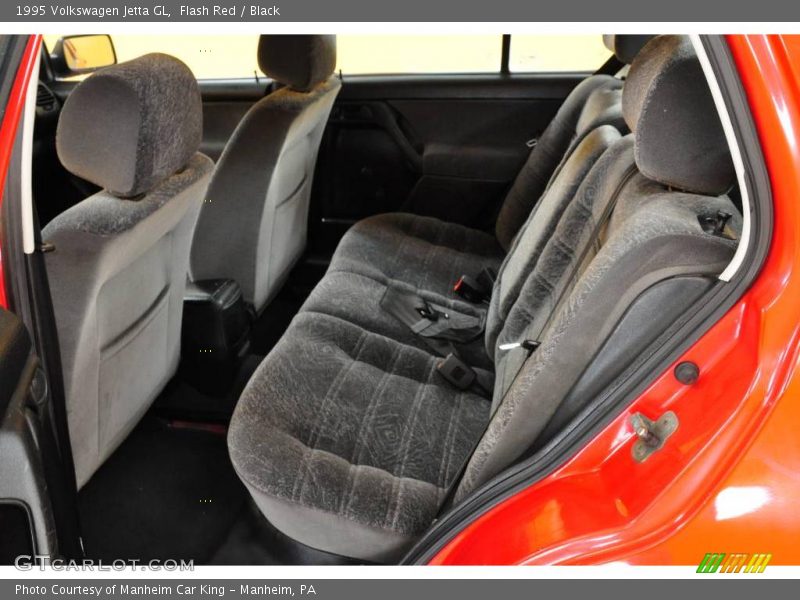 Flash Red / Black 1995 Volkswagen Jetta GL