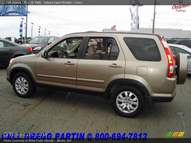 Sahara Sand Metallic / Ivory 2006 Honda CR-V SE 4WD