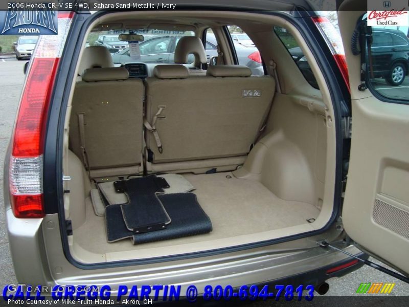 Sahara Sand Metallic / Ivory 2006 Honda CR-V SE 4WD