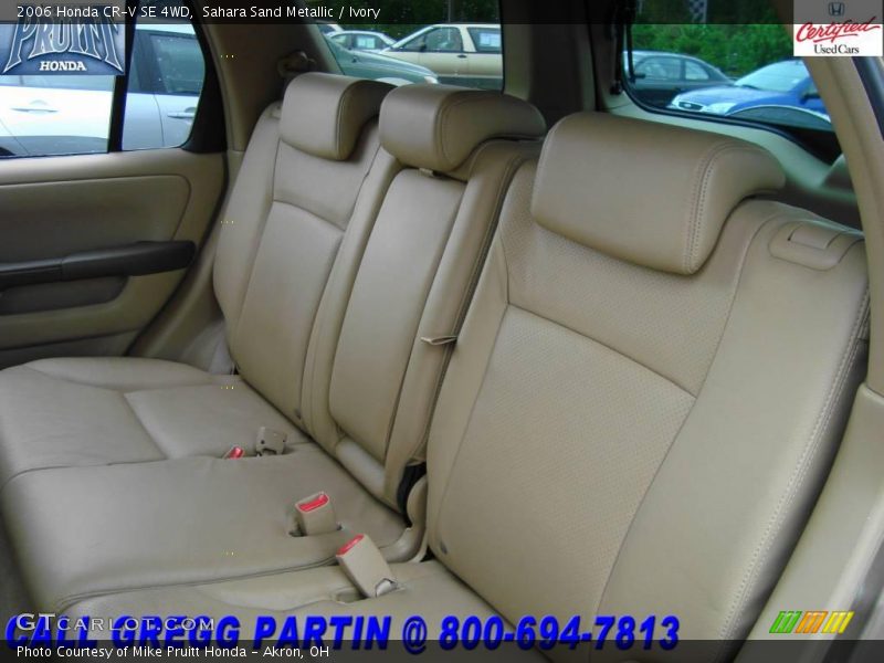 Sahara Sand Metallic / Ivory 2006 Honda CR-V SE 4WD