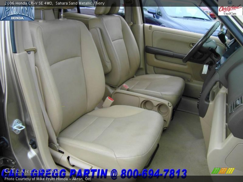 Sahara Sand Metallic / Ivory 2006 Honda CR-V SE 4WD