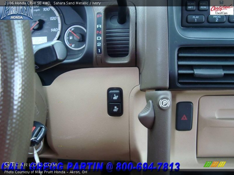 Sahara Sand Metallic / Ivory 2006 Honda CR-V SE 4WD