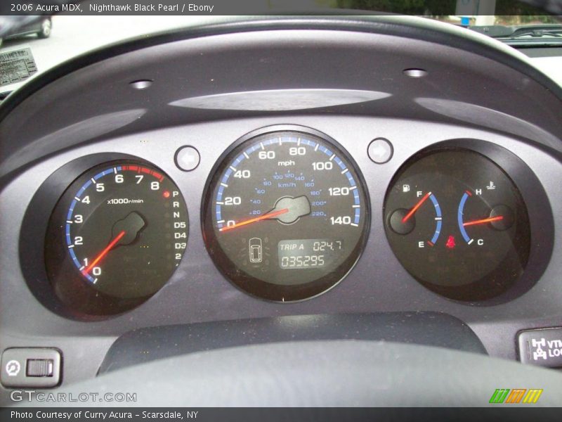 Nighthawk Black Pearl / Ebony 2006 Acura MDX