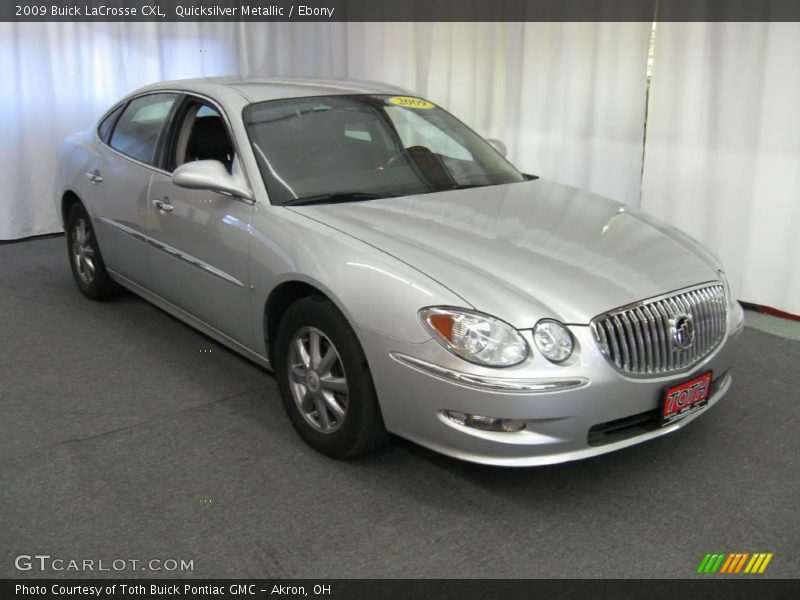 Quicksilver Metallic / Ebony 2009 Buick LaCrosse CXL