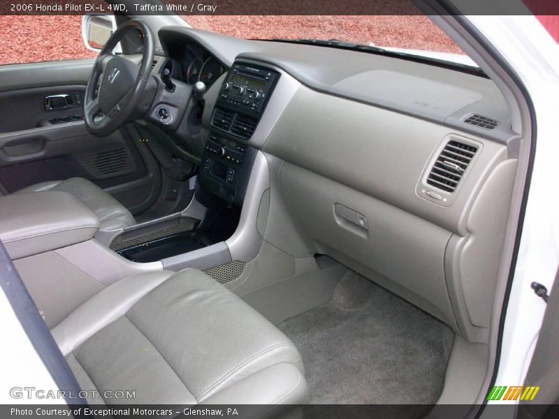Taffeta White / Gray 2006 Honda Pilot EX-L 4WD