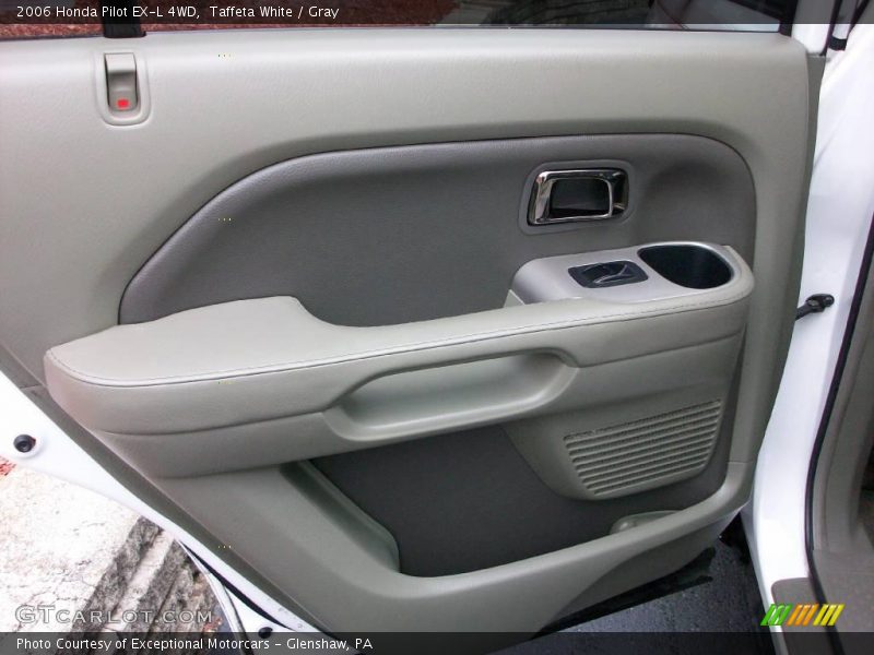 Taffeta White / Gray 2006 Honda Pilot EX-L 4WD