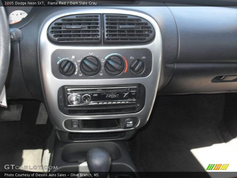 Flame Red / Dark Slate Gray 2005 Dodge Neon SXT