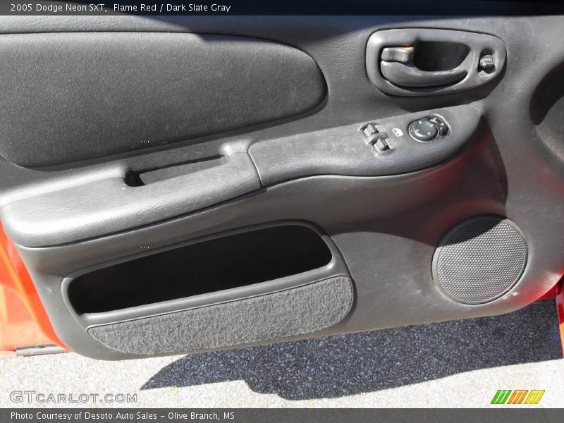 Flame Red / Dark Slate Gray 2005 Dodge Neon SXT