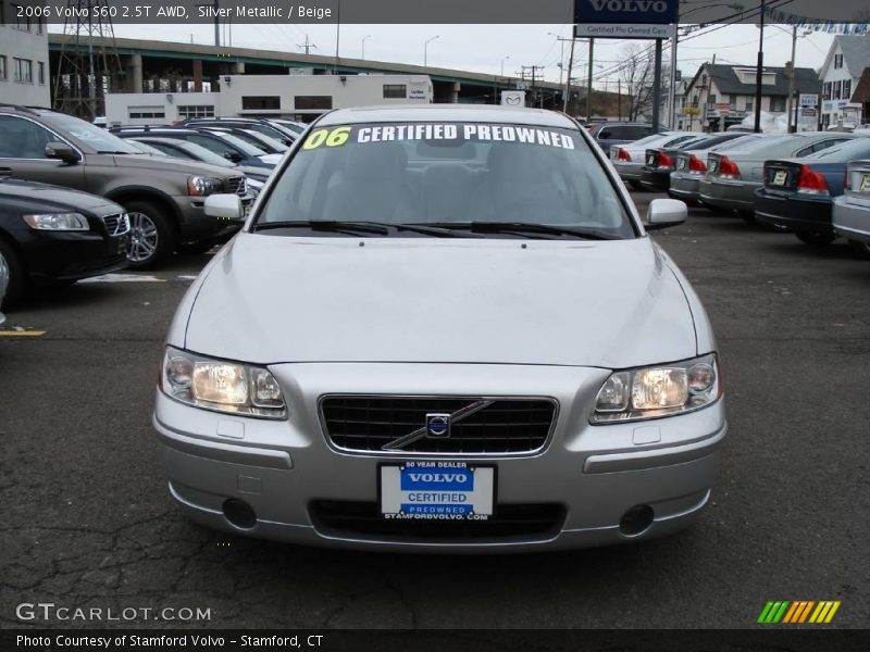 Silver Metallic / Beige 2006 Volvo S60 2.5T AWD
