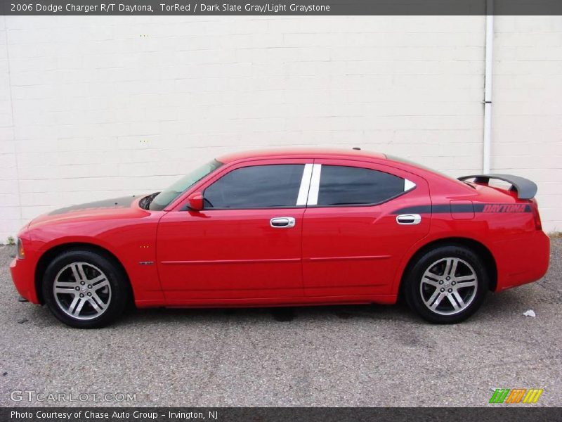 TorRed / Dark Slate Gray/Light Graystone 2006 Dodge Charger R/T Daytona