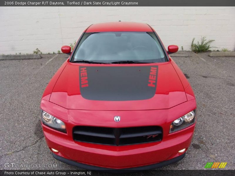 TorRed / Dark Slate Gray/Light Graystone 2006 Dodge Charger R/T Daytona