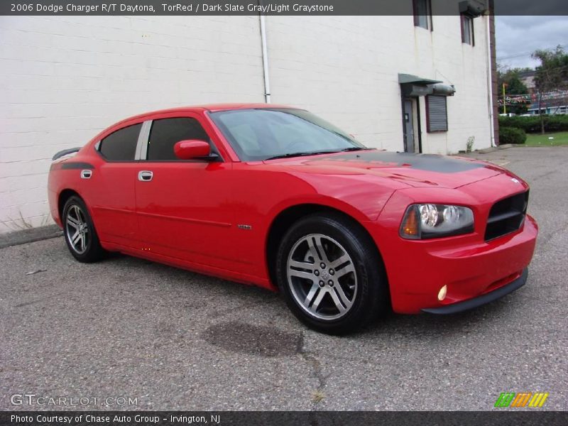 TorRed / Dark Slate Gray/Light Graystone 2006 Dodge Charger R/T Daytona