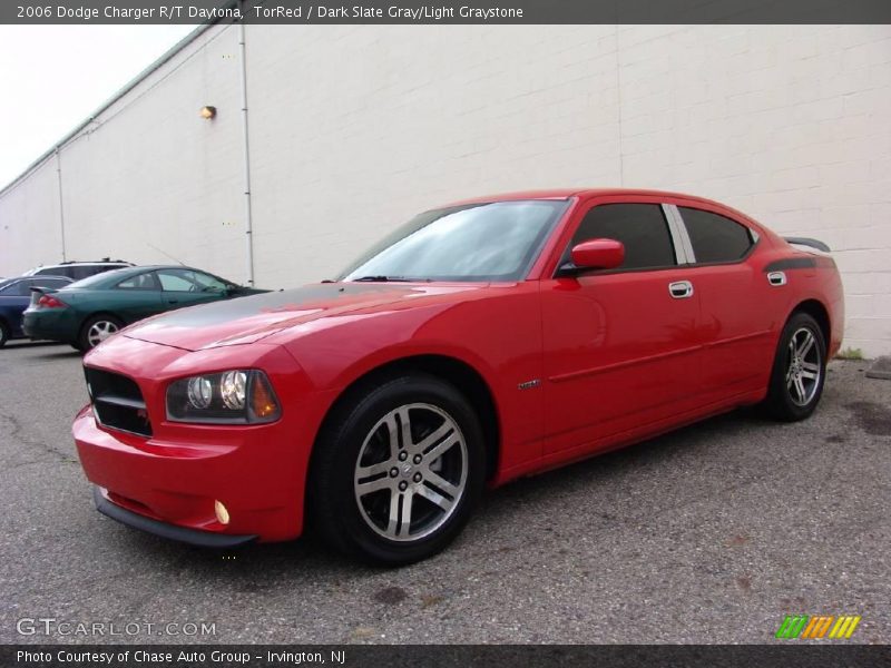 TorRed / Dark Slate Gray/Light Graystone 2006 Dodge Charger R/T Daytona