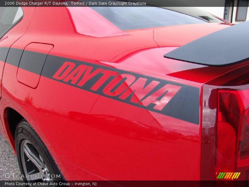 TorRed / Dark Slate Gray/Light Graystone 2006 Dodge Charger R/T Daytona