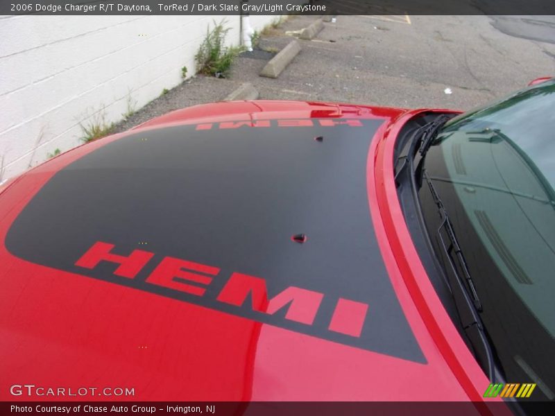 TorRed / Dark Slate Gray/Light Graystone 2006 Dodge Charger R/T Daytona