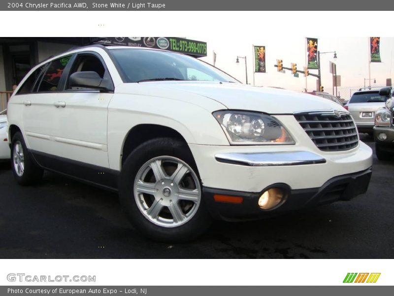 Stone White / Light Taupe 2004 Chrysler Pacifica AWD