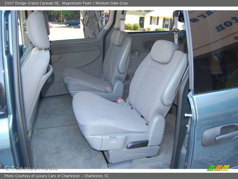 Magnesium Pearl / Medium Slate Gray 2007 Dodge Grand Caravan SE