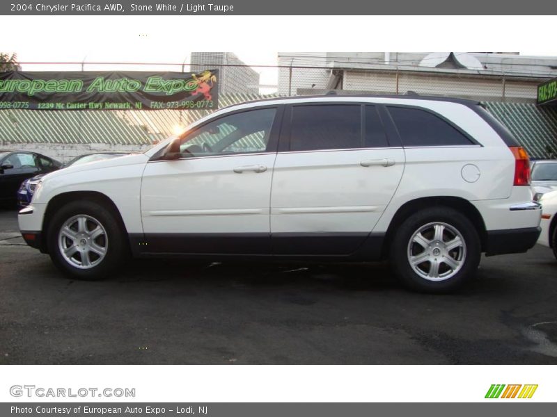 Stone White / Light Taupe 2004 Chrysler Pacifica AWD