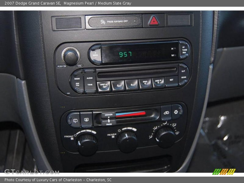 Magnesium Pearl / Medium Slate Gray 2007 Dodge Grand Caravan SE