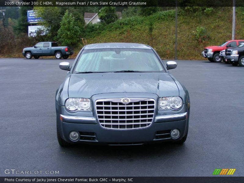 Magnesium Pearl / Dark Slate Gray/Light Graystone 2005 Chrysler 300 C HEMI