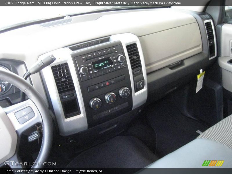 Bright Silver Metallic / Dark Slate/Medium Graystone 2009 Dodge Ram 1500 Big Horn Edition Crew Cab