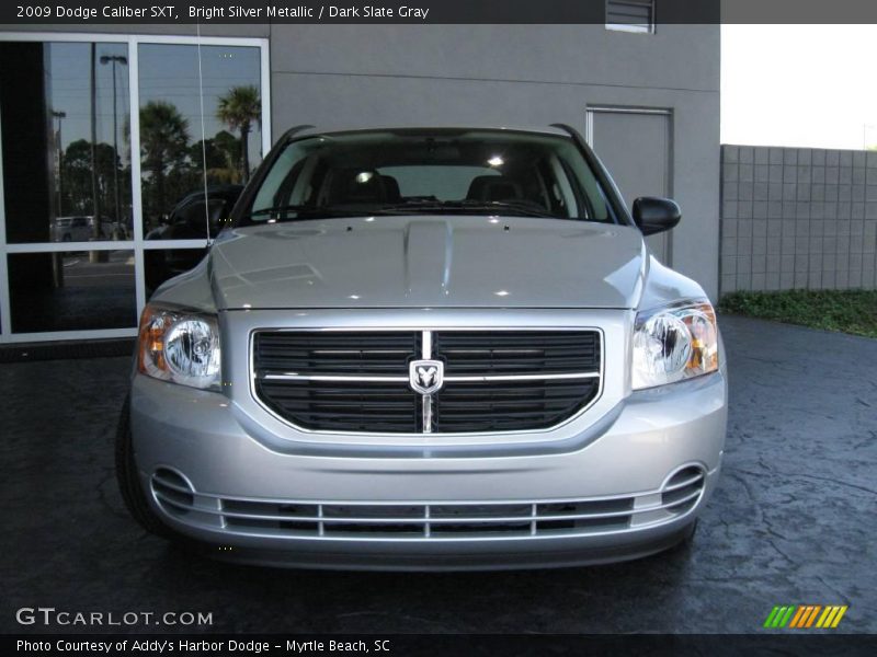 Bright Silver Metallic / Dark Slate Gray 2009 Dodge Caliber SXT