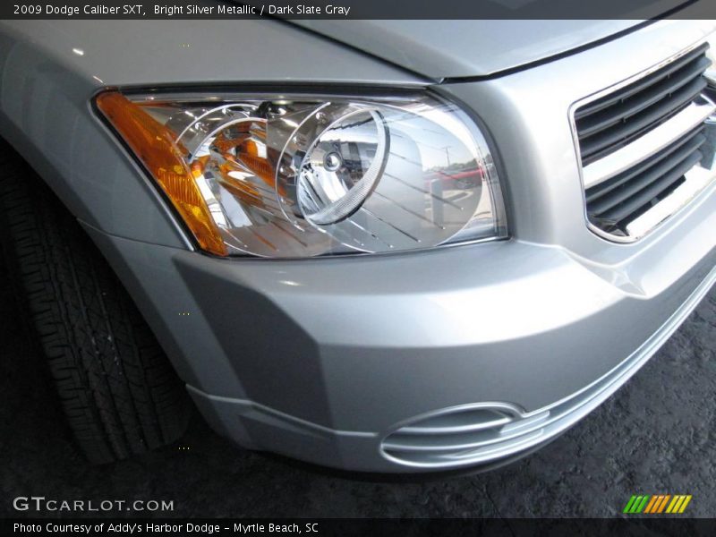 Bright Silver Metallic / Dark Slate Gray 2009 Dodge Caliber SXT