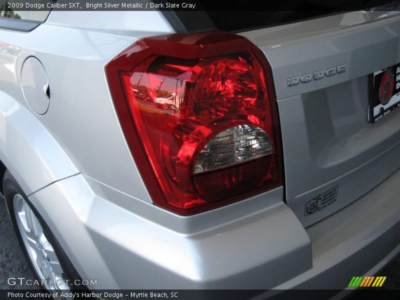 Bright Silver Metallic / Dark Slate Gray 2009 Dodge Caliber SXT