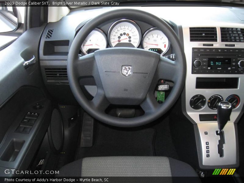 Bright Silver Metallic / Dark Slate Gray 2009 Dodge Caliber SXT