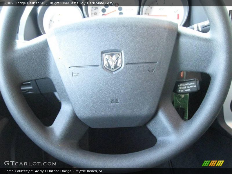 Bright Silver Metallic / Dark Slate Gray 2009 Dodge Caliber SXT