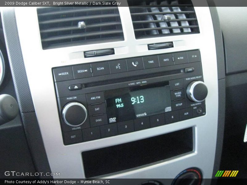 Bright Silver Metallic / Dark Slate Gray 2009 Dodge Caliber SXT
