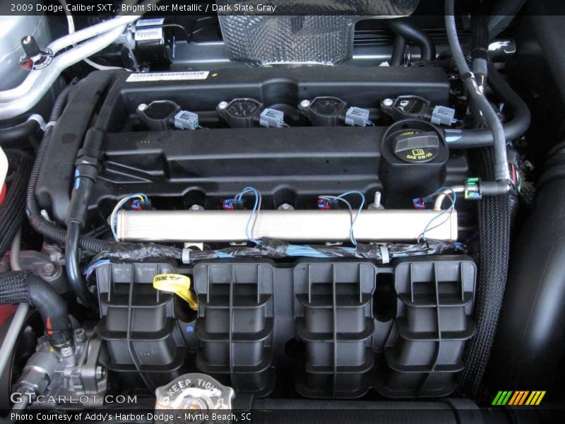 Bright Silver Metallic / Dark Slate Gray 2009 Dodge Caliber SXT