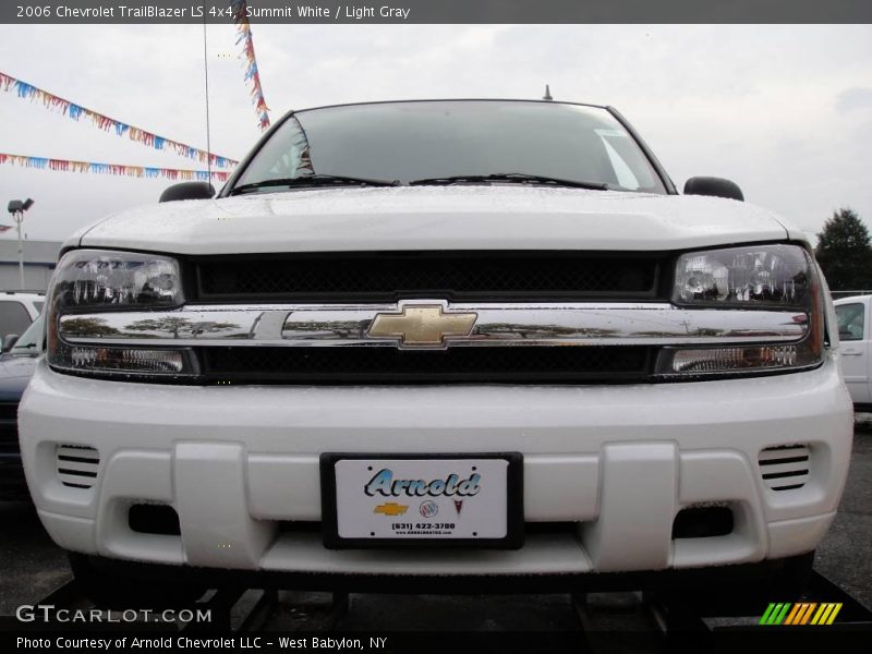 Summit White / Light Gray 2006 Chevrolet TrailBlazer LS 4x4