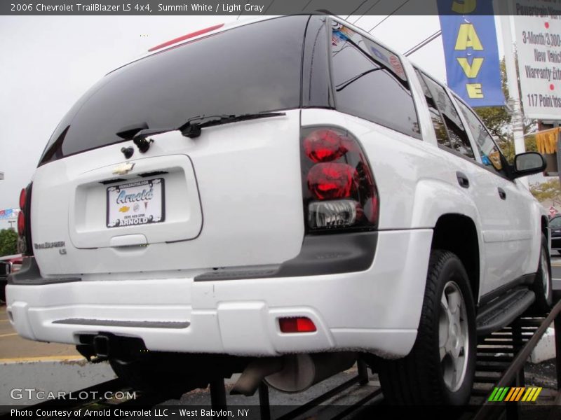 Summit White / Light Gray 2006 Chevrolet TrailBlazer LS 4x4