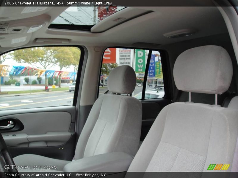 Summit White / Light Gray 2006 Chevrolet TrailBlazer LS 4x4