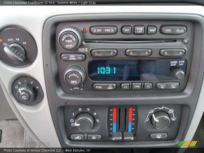 Summit White / Light Gray 2006 Chevrolet TrailBlazer LS 4x4