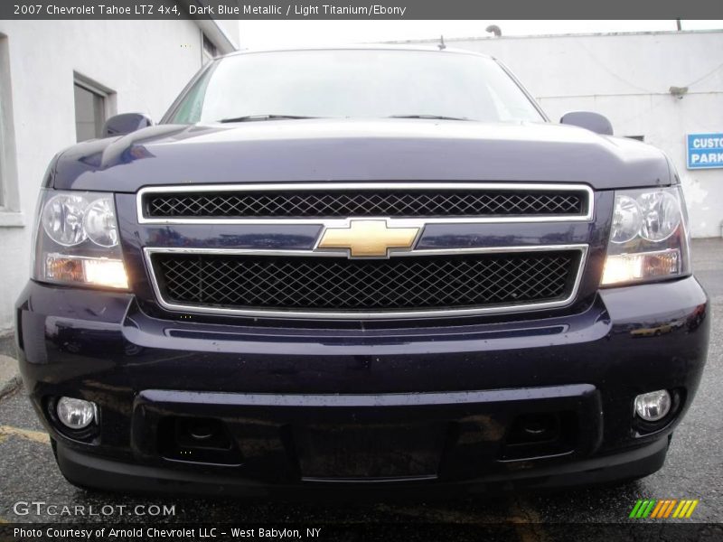 Dark Blue Metallic / Light Titanium/Ebony 2007 Chevrolet Tahoe LTZ 4x4