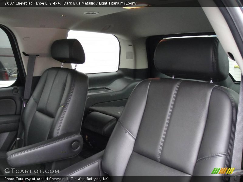 Dark Blue Metallic / Light Titanium/Ebony 2007 Chevrolet Tahoe LTZ 4x4
