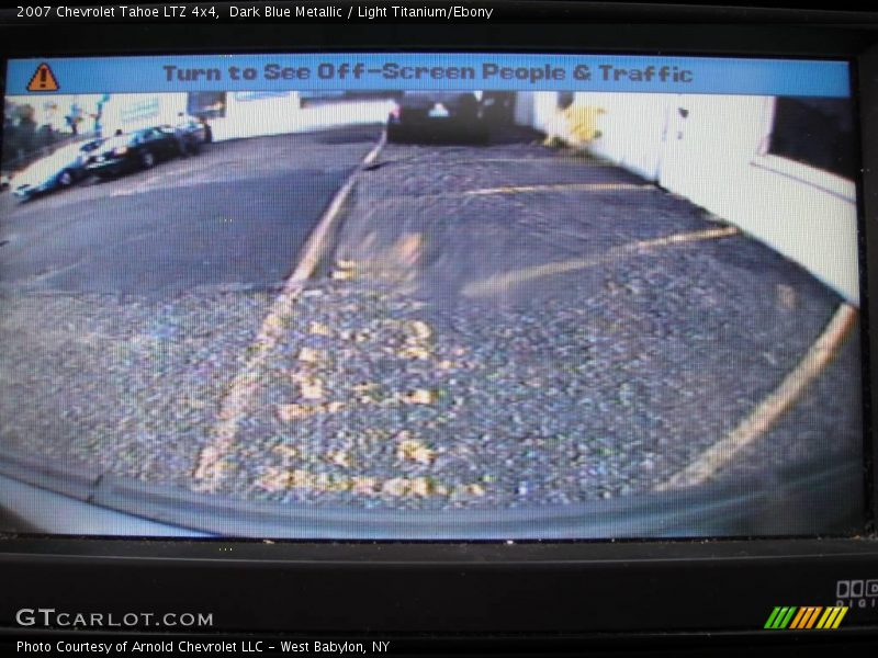Dark Blue Metallic / Light Titanium/Ebony 2007 Chevrolet Tahoe LTZ 4x4
