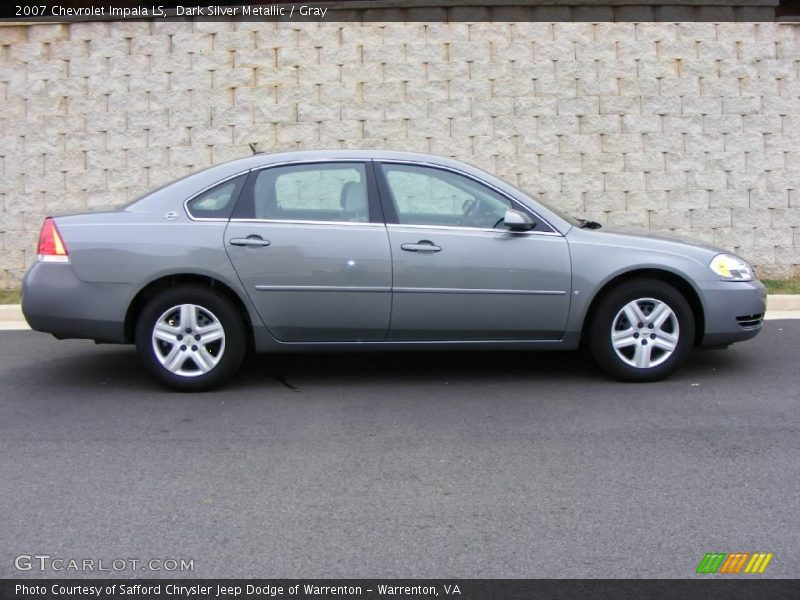 Dark Silver Metallic / Gray 2007 Chevrolet Impala LS