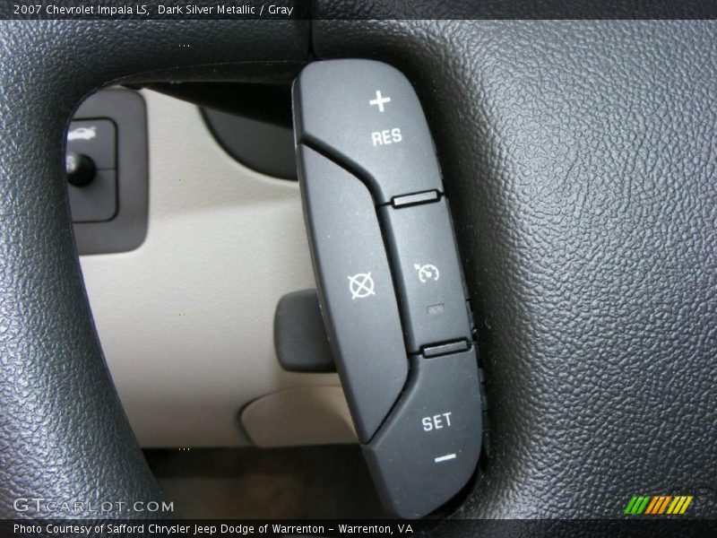 Dark Silver Metallic / Gray 2007 Chevrolet Impala LS