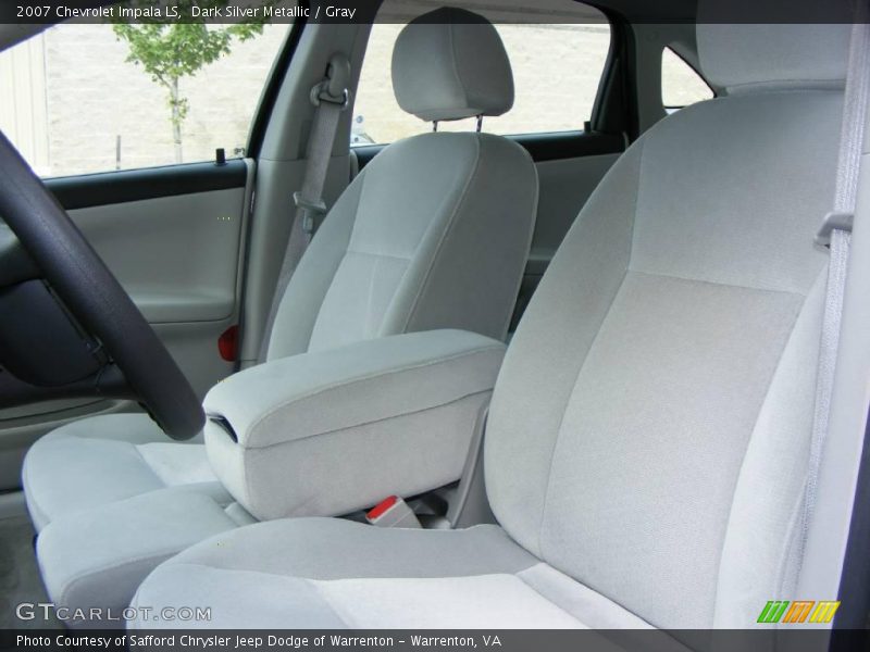 Dark Silver Metallic / Gray 2007 Chevrolet Impala LS
